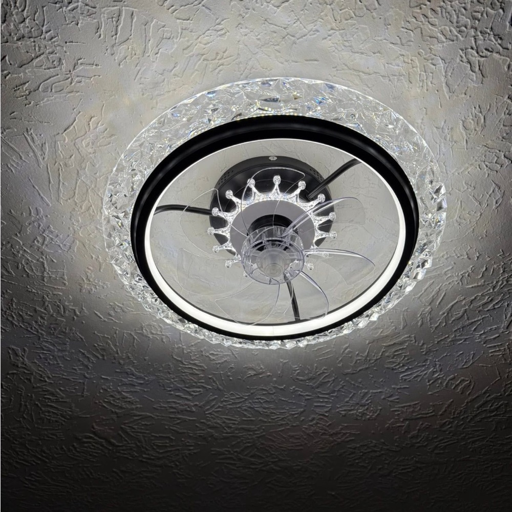 Modern Ceiling Fan with LED Light